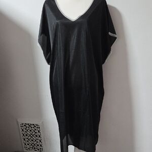 2 Anthony Richards Red and BlackV-Neck Nightshirts Size 3XL